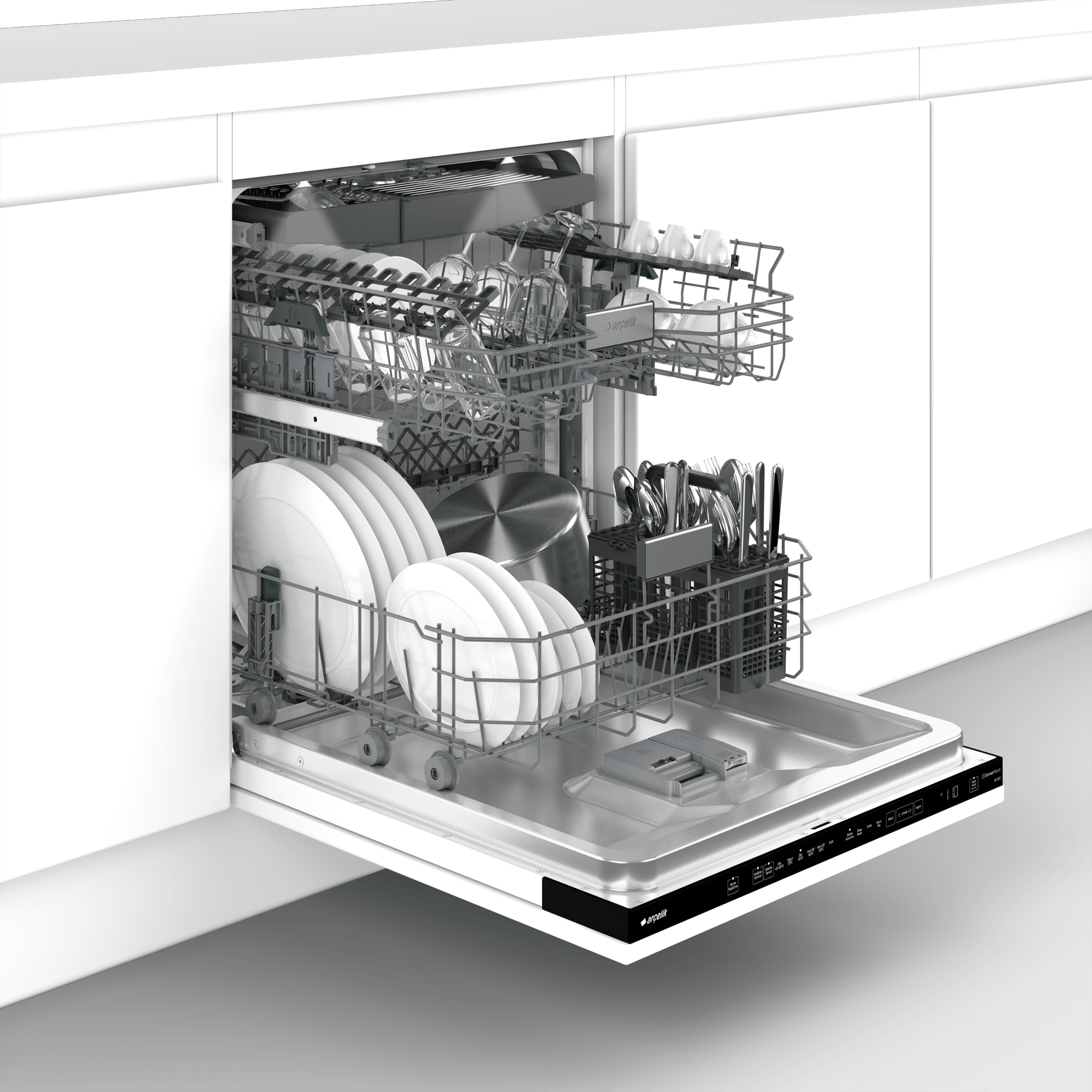 Arçelik AB 252 Tam Ankastre Bulaşık Makinesi