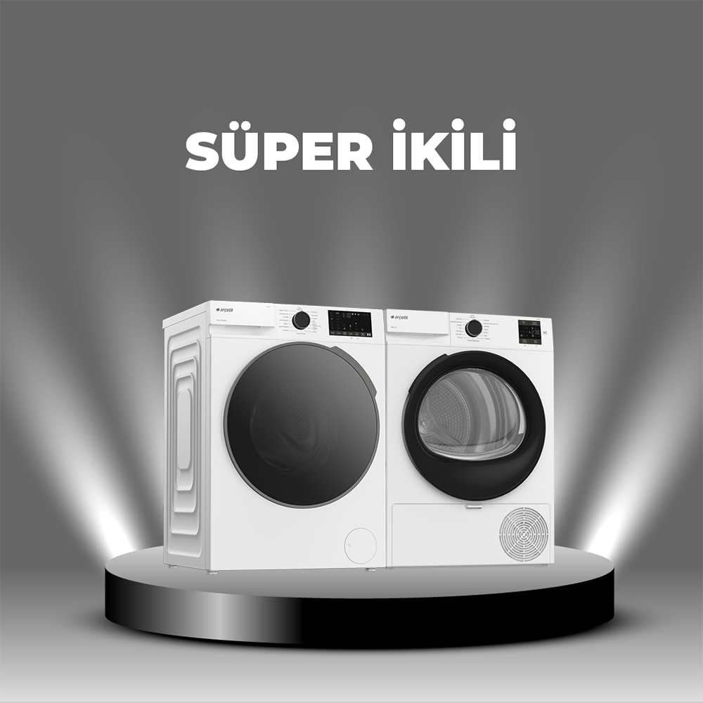 Arçelik Çamaşır & Kurutma Fırsat Set 7 (10120 MX - 800 KMX)