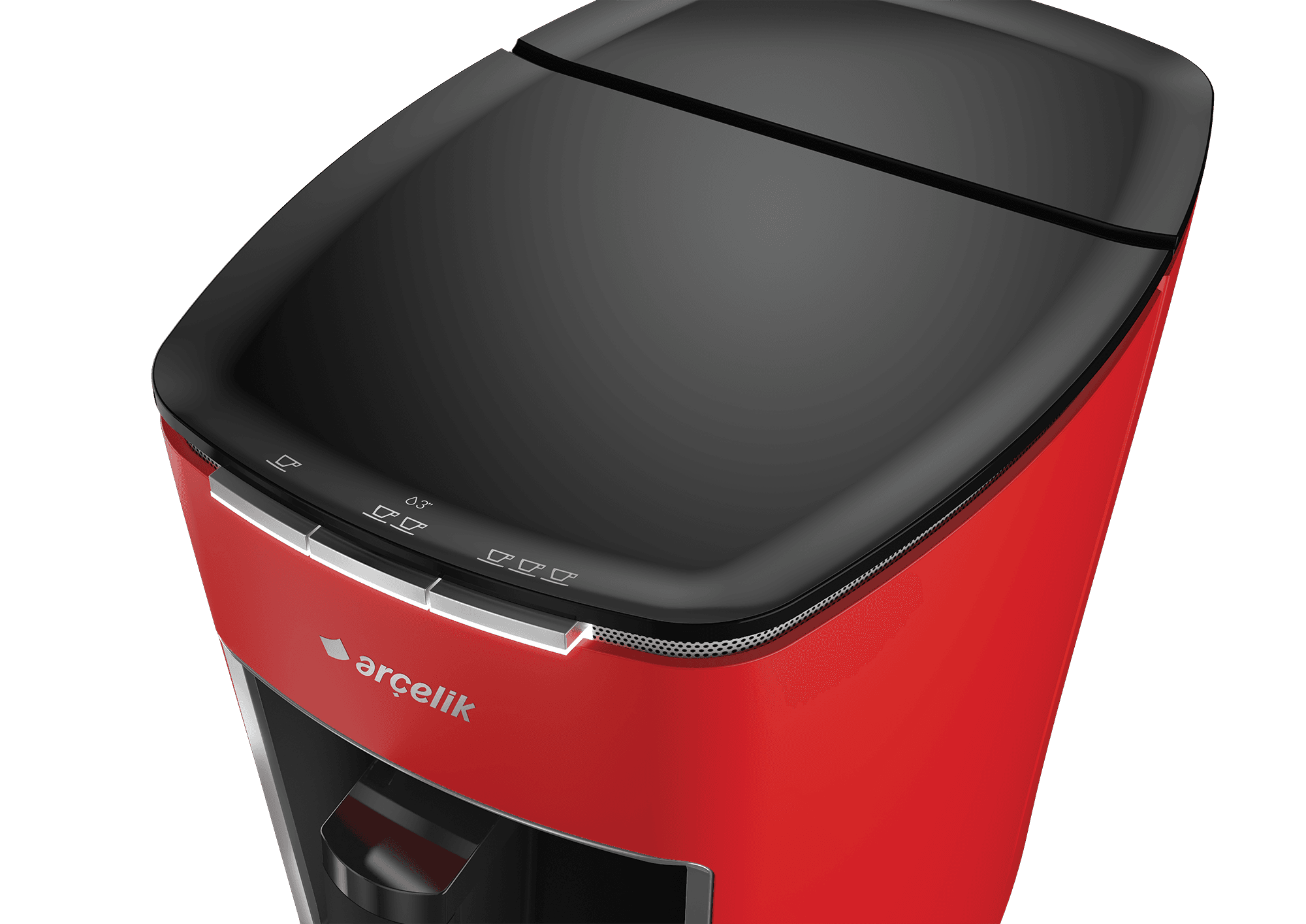 Arçelik K 3400 Telve Kırmızı Türk Kahve Makinesi