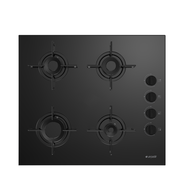 Arçelik OCD T 601-1 ES Gazlı Cam Tablalı Ocak