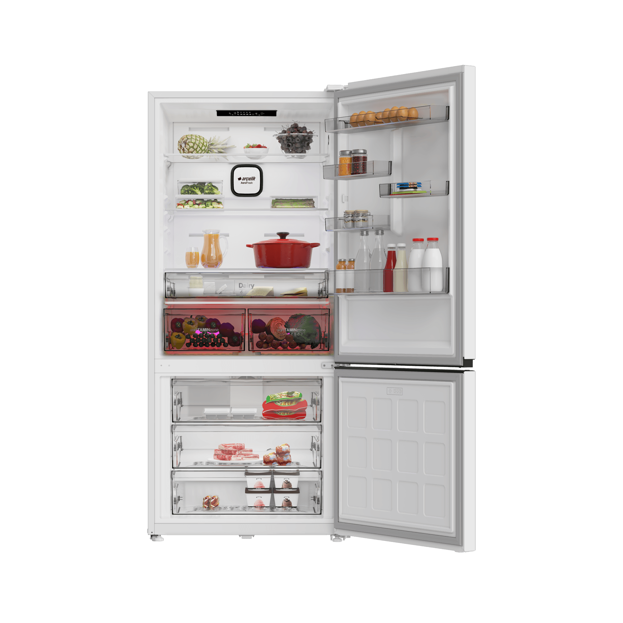 REVİZYONLU Arçelik 283614 IEB No Frost Buzdolabı