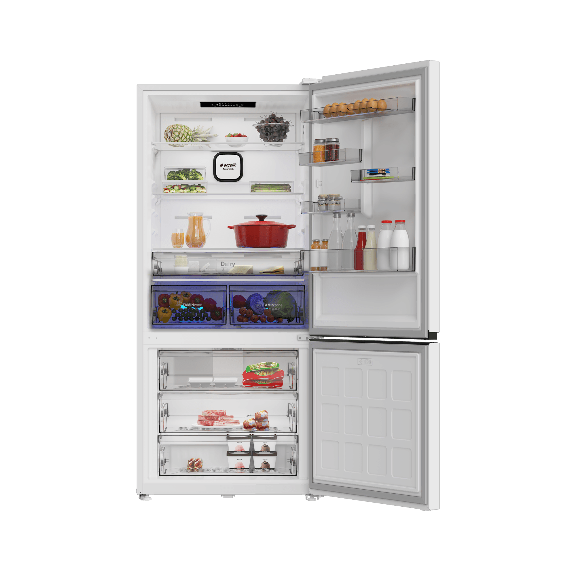 REVİZYONLU Arçelik 283614 IEB No Frost Buzdolabı