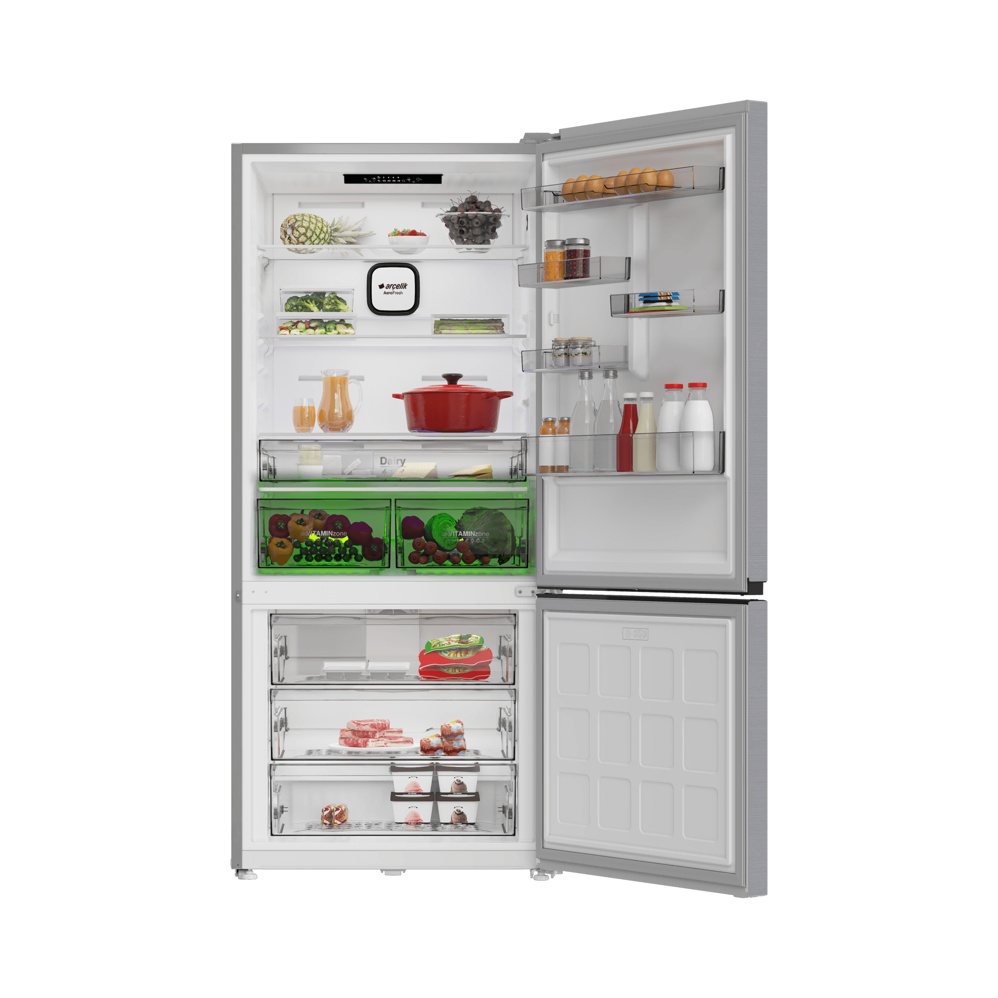 REVİZYONLU Arçelik 283614 IEI No Frost Buzdolabı