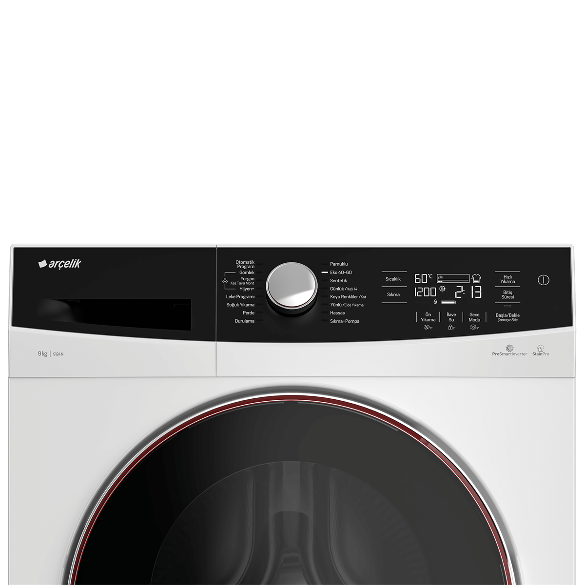 REVİZYONLU Arçelik 9124 N Çamaşır Makinesi