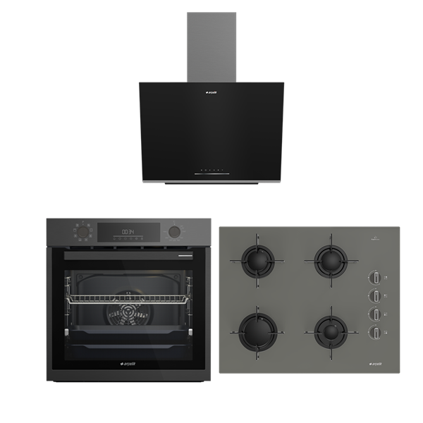 Arçelik Fibona Ankastre Set 8 (ADE 606-2 I - AFM 340 D - OCD T 651 EG)