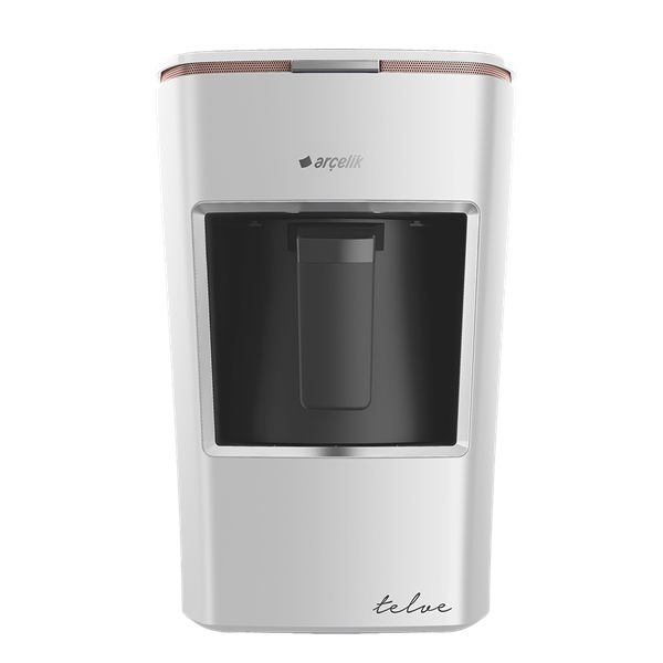 Arçelik K 3300 Beyaz Mini Telve Türk Kahve Makinesi