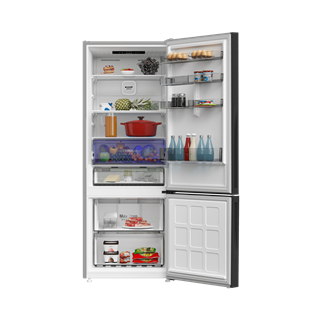 Arçelik 270475 IEGC AI Grion Cam Yapay Zeka Teknolojili Alttan Donduruculu Buzdolabı