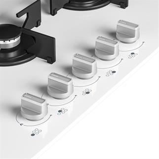 Arçelik OCD T 752 EWB Gazlı Cam Tablalı Ocak