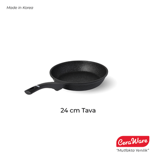 Ceraware Vetta Megastone Kaplama Yapışmaz 24 cm Tava