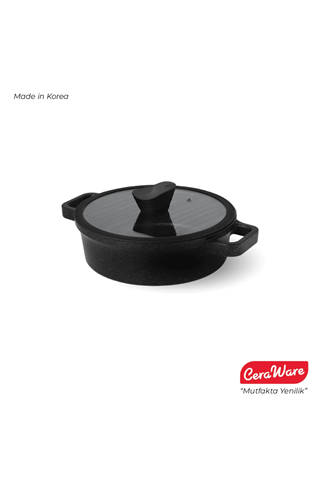 Ceraware Vetta Megastone Kaplama Yapışmaz 24 Cm Kısa Tencere