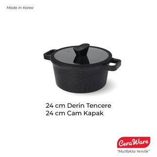 Ceraware Handle Çıkarılabilir Tava ve Tencere Tutma Sapı Siyah