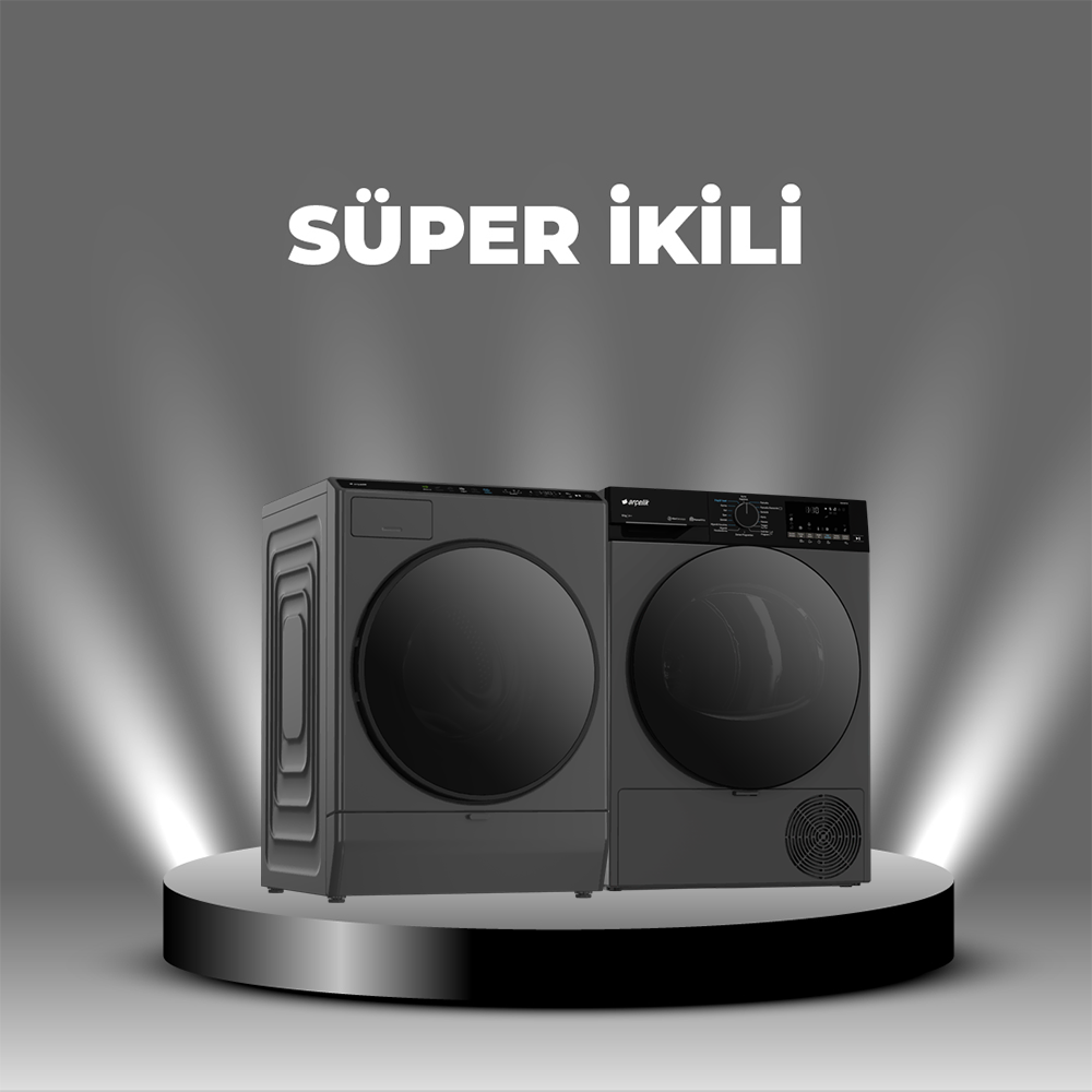 Arçelik Çamaşır & Kurutma Fırsat Set 4 (10120 IMP - 1000 KMP HA)