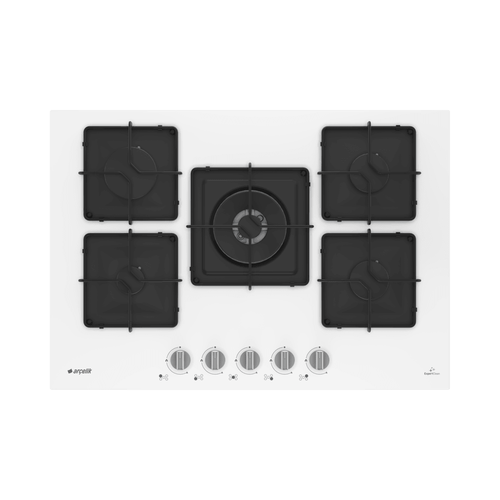 Arçelik OCD K 752 EWB Gazlı Cam Tablalı Ocak