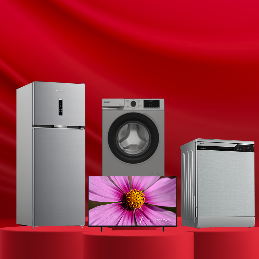 Arçelik Tv'li Inoks Çeyiz Seti