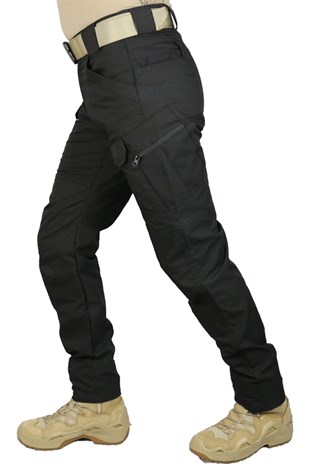 Combat Tactical Ripstop Taktik Pantolon Erkek Siyah 501