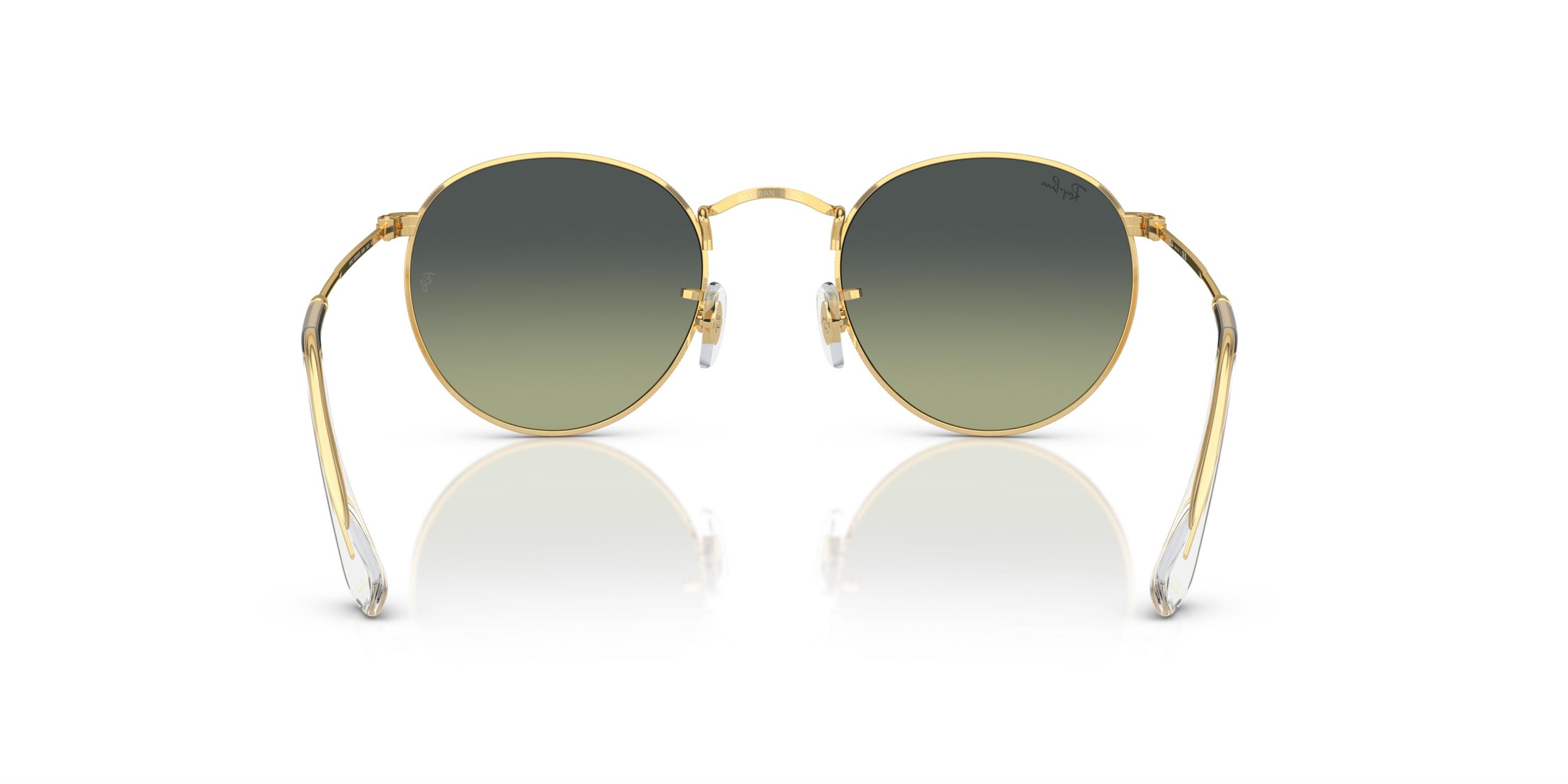 RAY-BAN 3447 001/BH 53 Round Güneş Gözlüğü