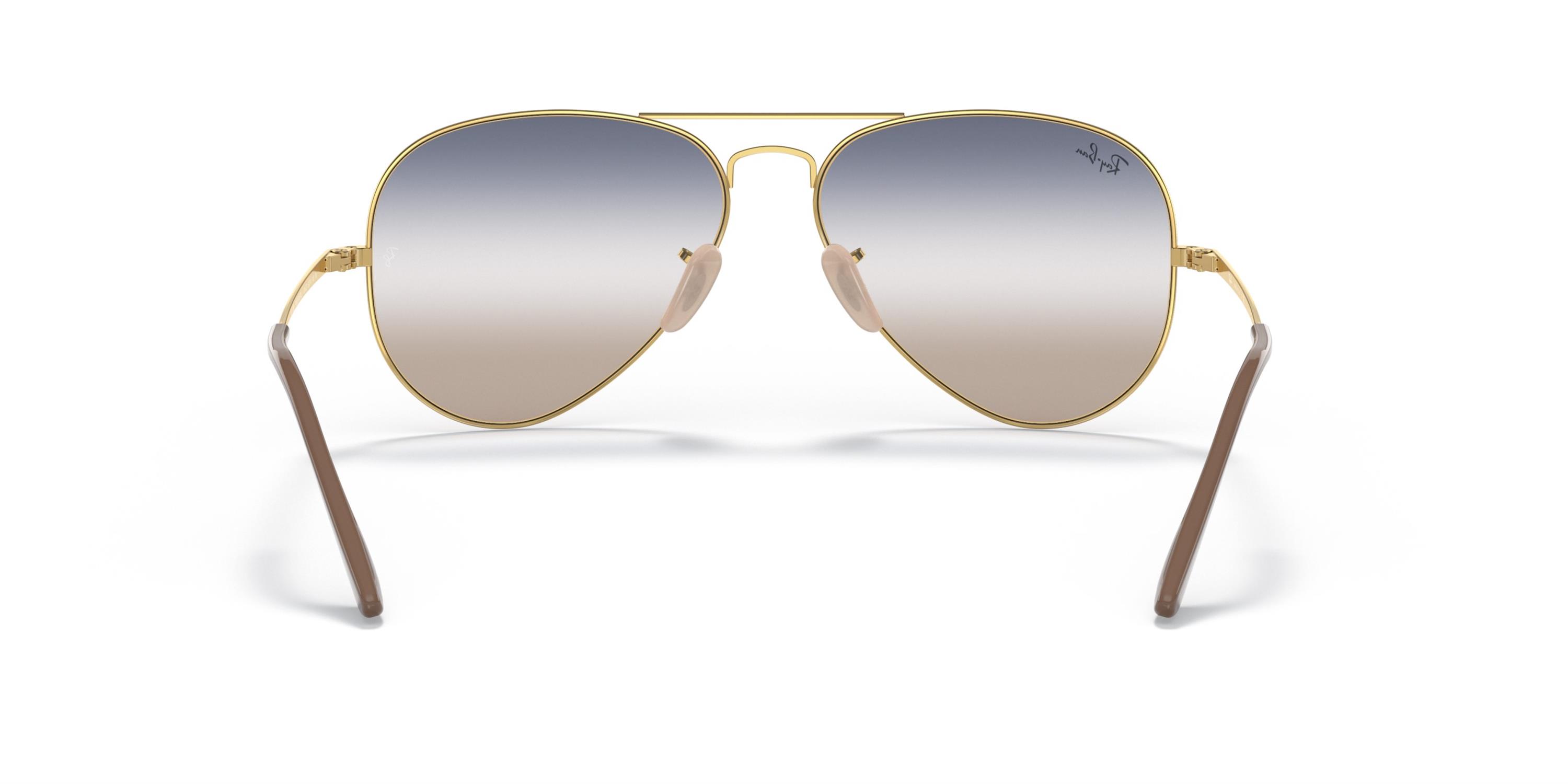 RAY-BAN 3689 001/GD 55