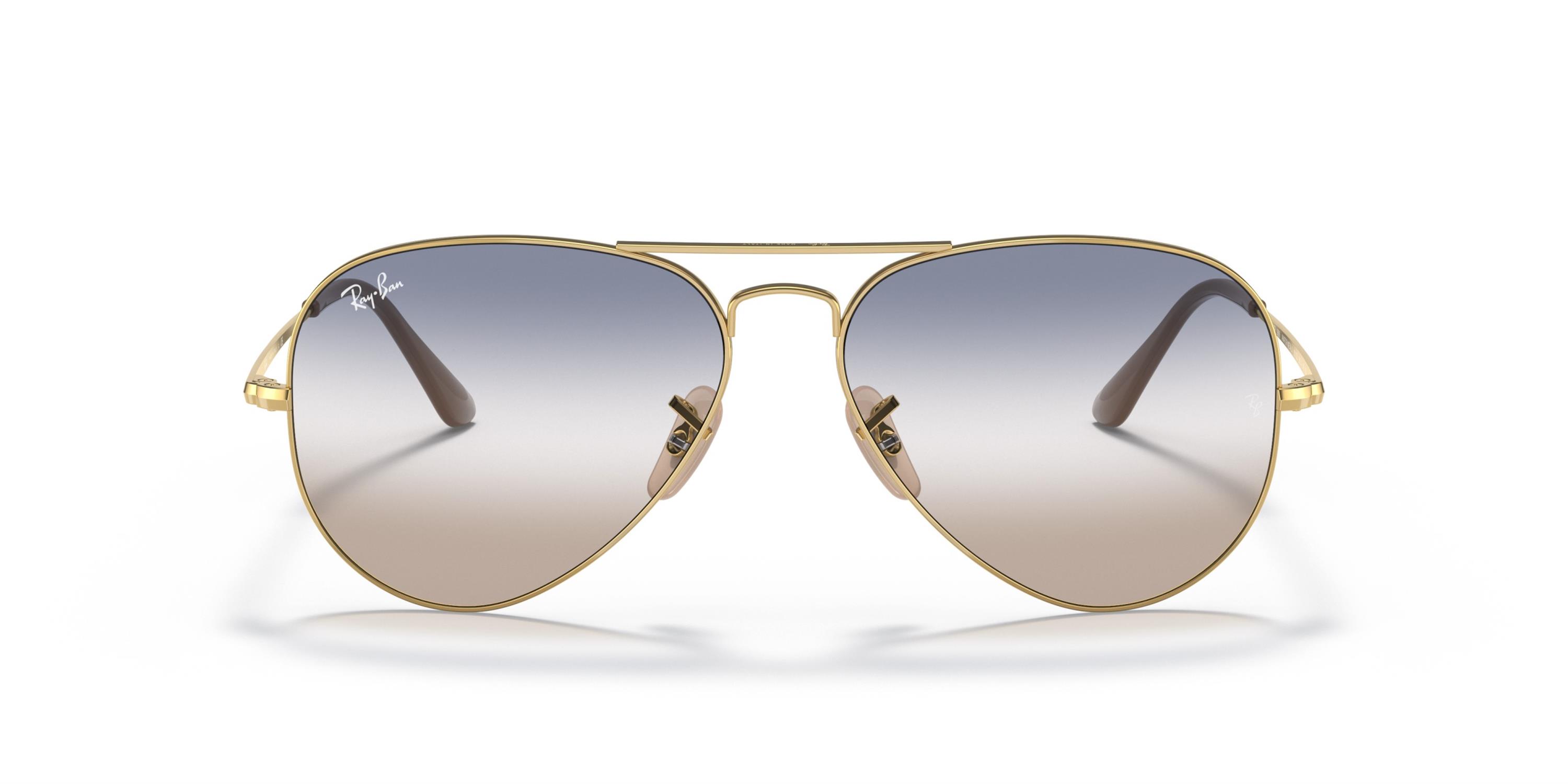 RAY-BAN 3689 001/GD 55