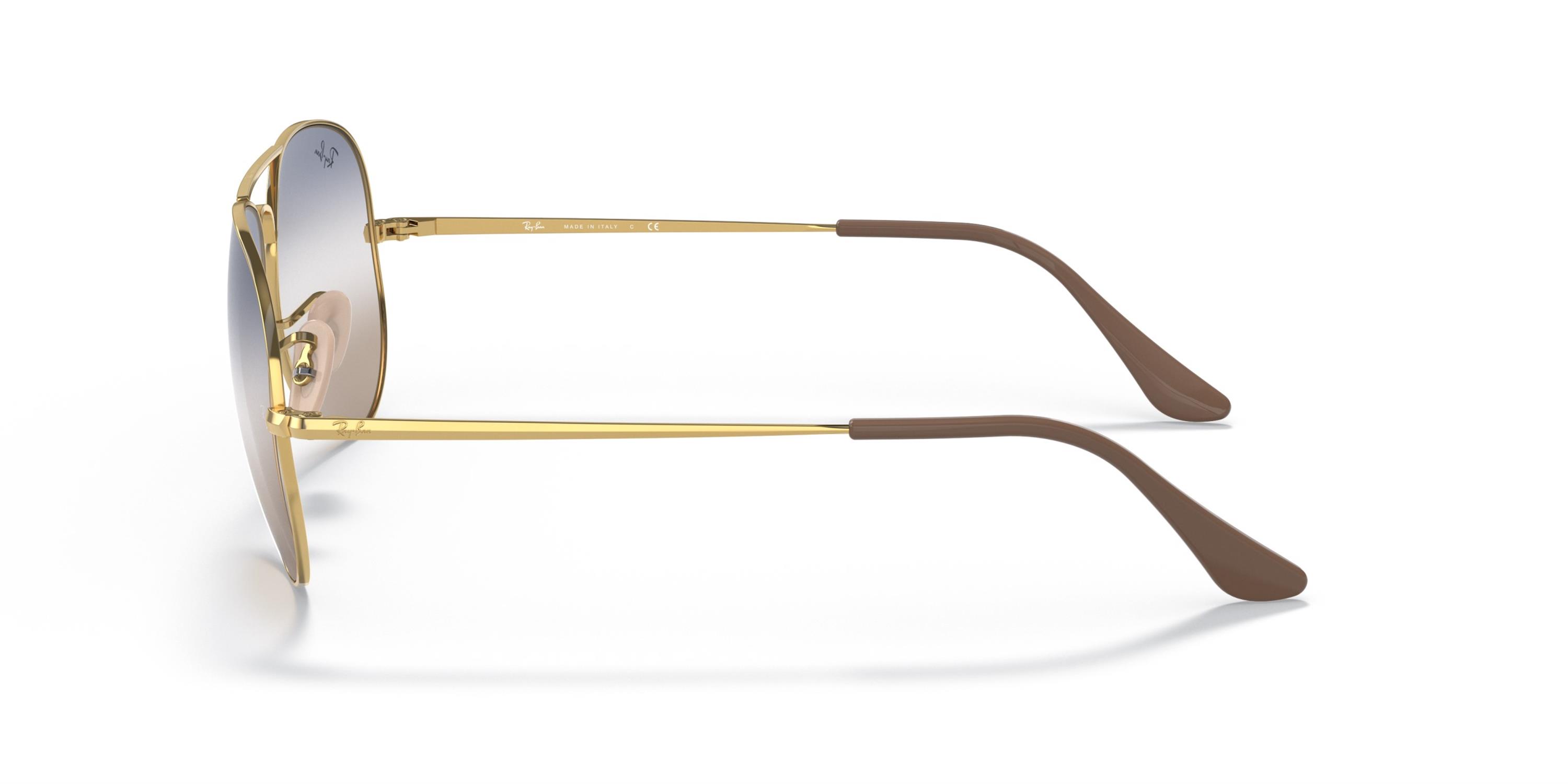 RAY-BAN 3689 001/GD 55