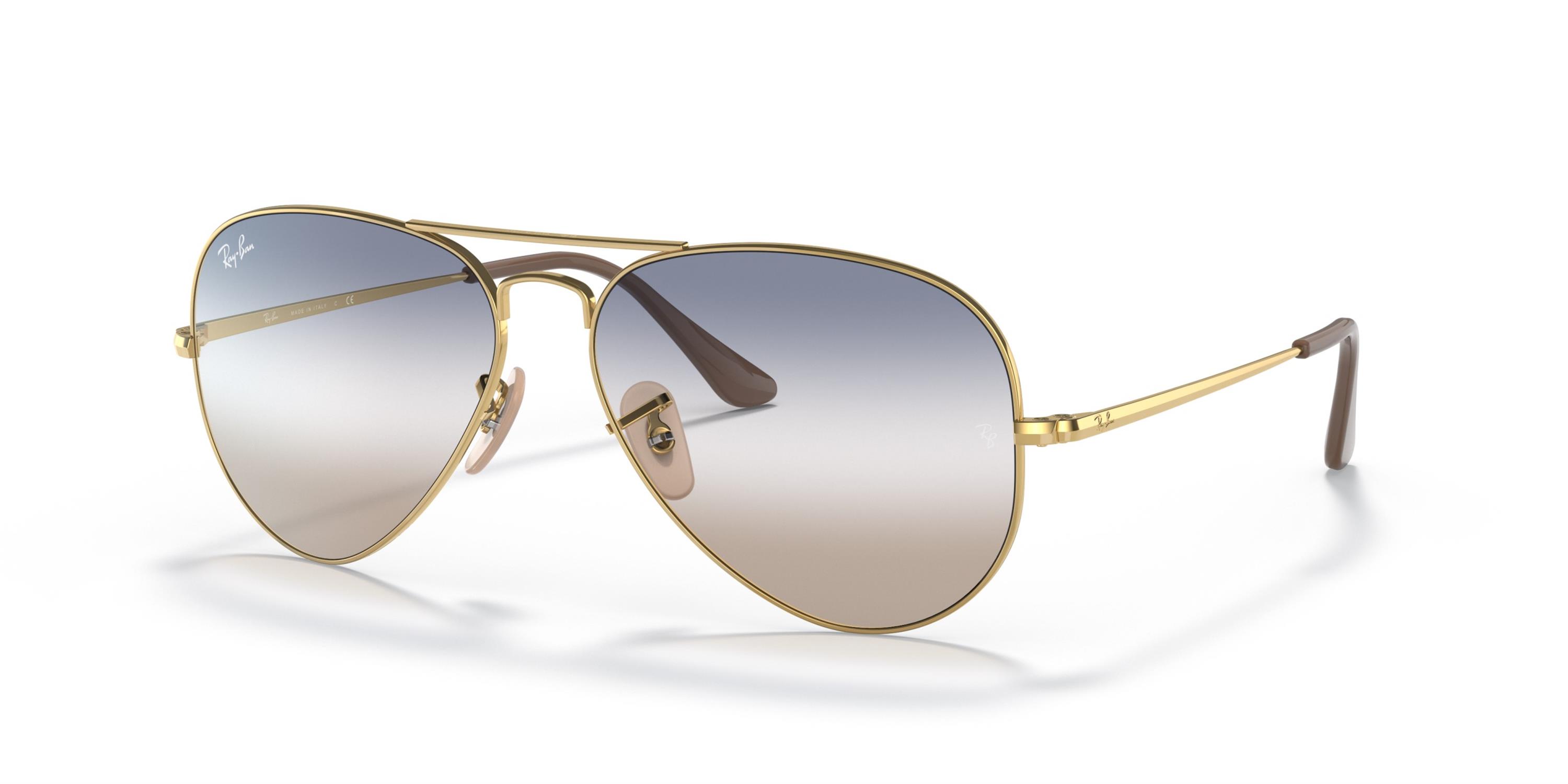 RAY-BAN 3689 001/GD 55