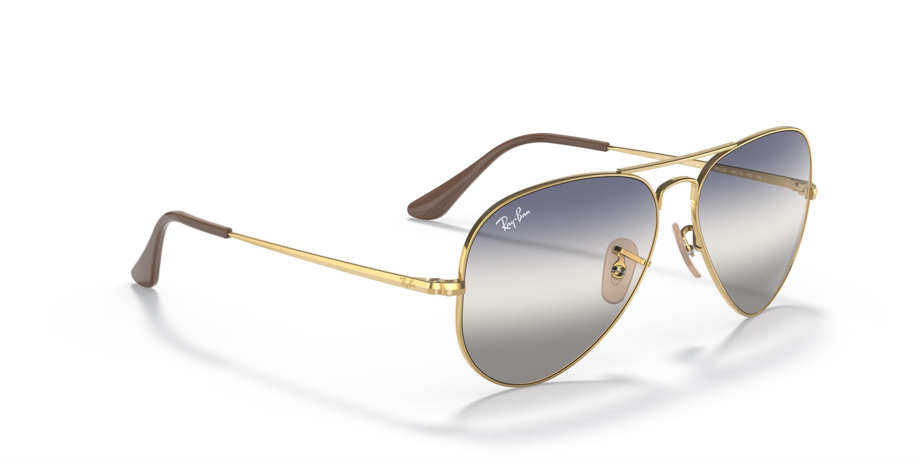 RAY-BAN 3689 001/GF 55