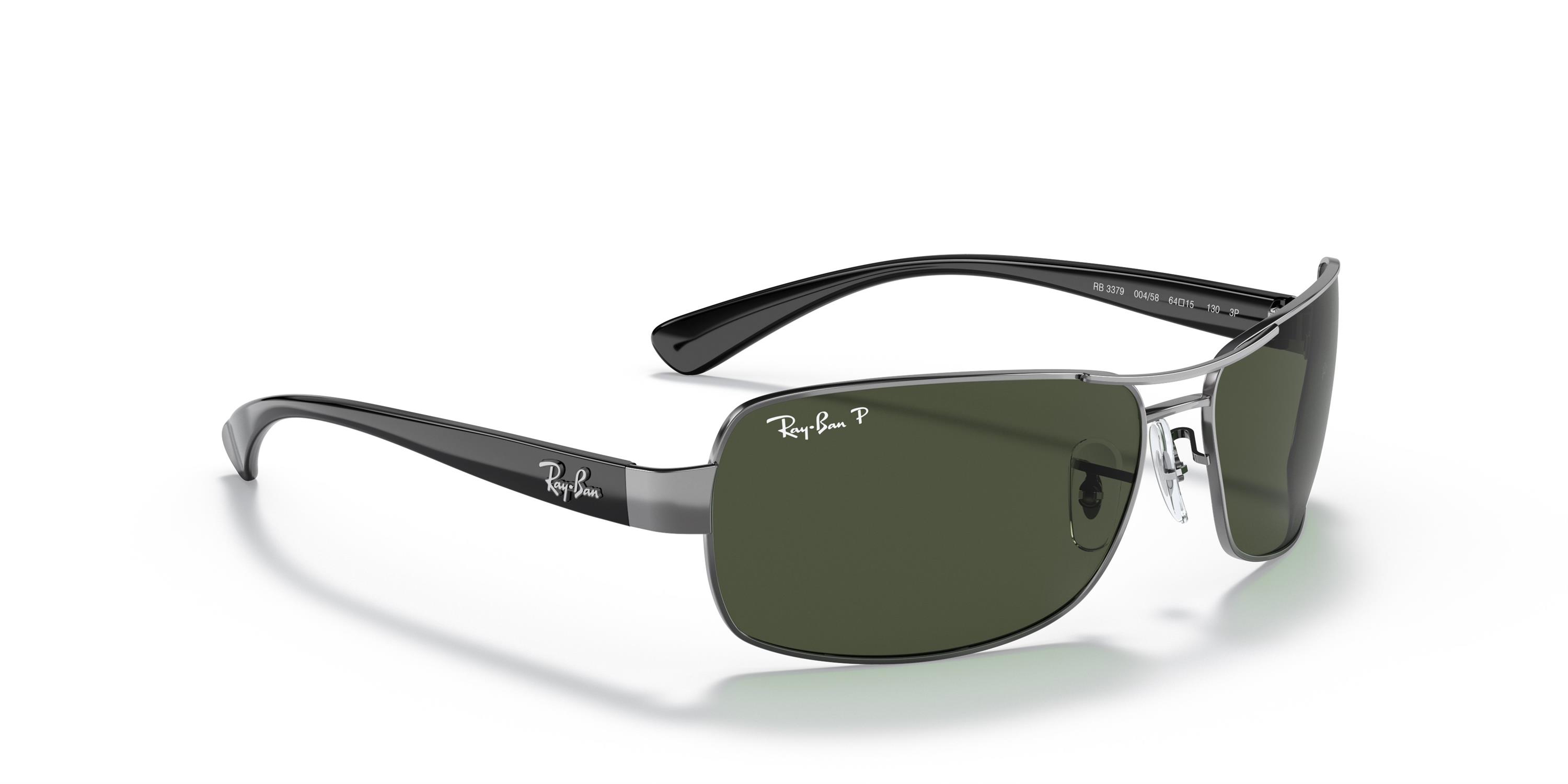 RAY-BAN 3379 004/58 64 Erkek Güneş Gözlüğü