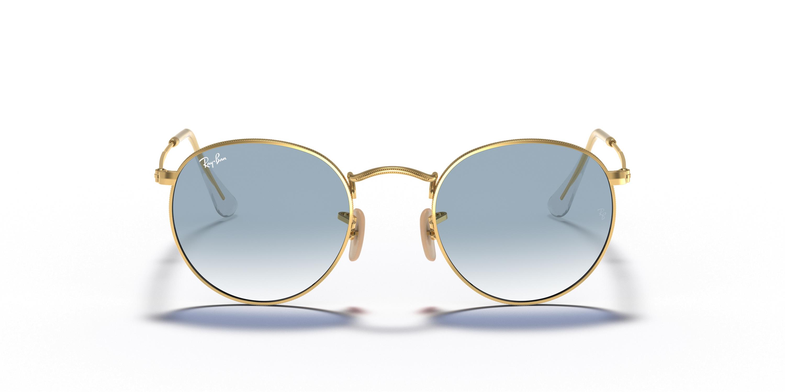 RAY-BAN 3447N 001/3F 53 Round Güneş Gözlüğü