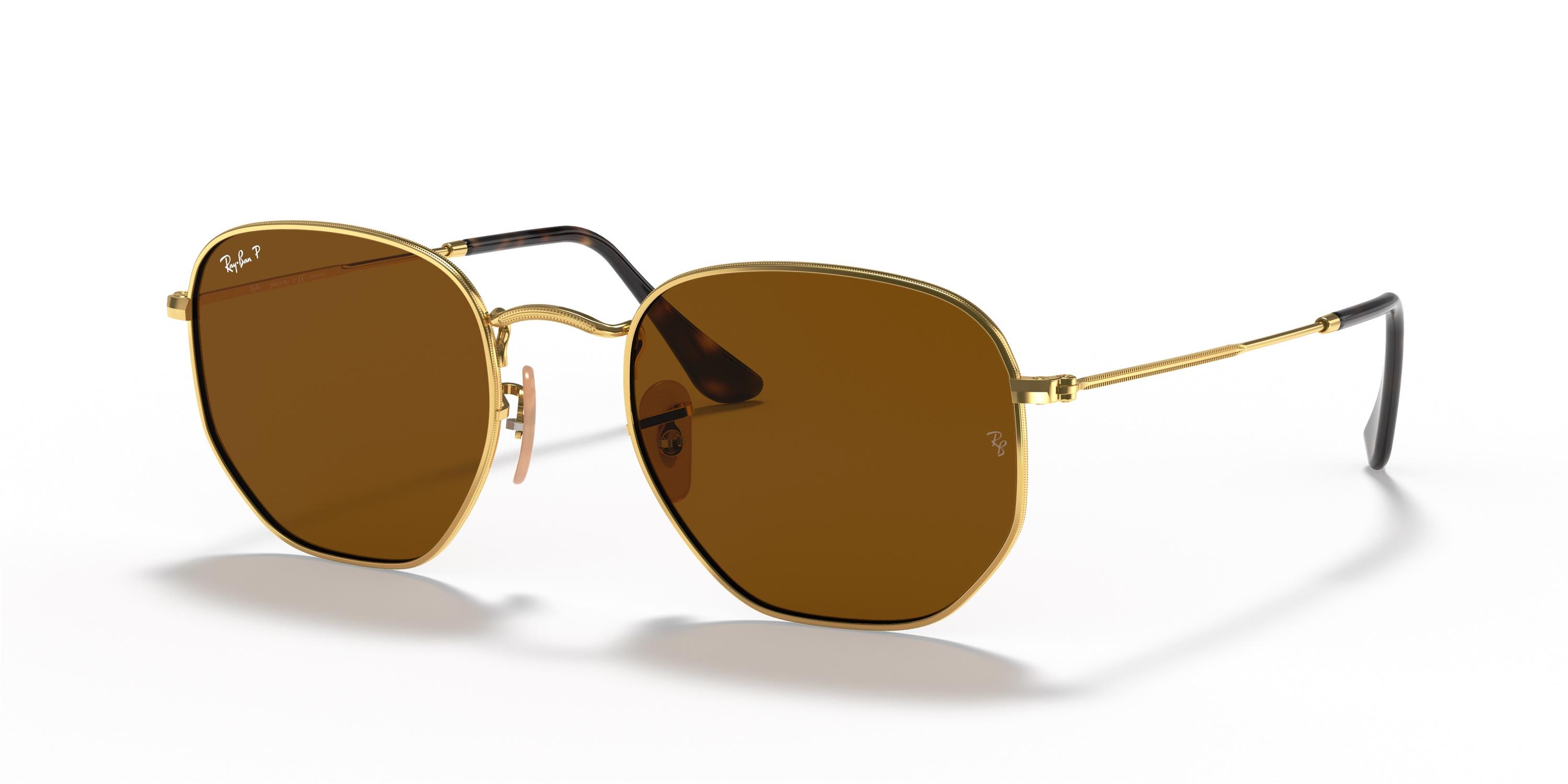 RAY-BAN 3548N 001/57 54 Hexagonal Güneş Gözlüğü