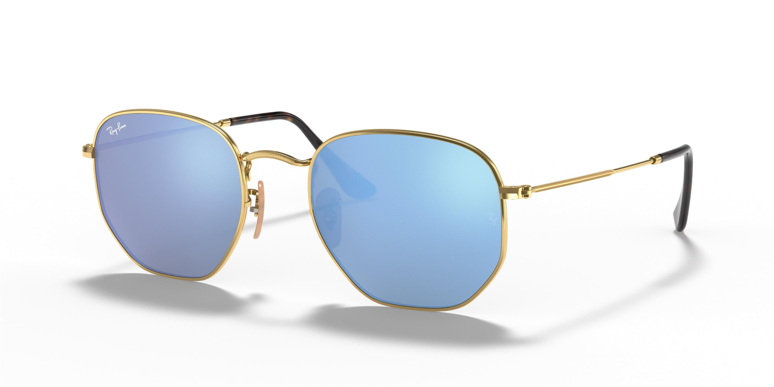 RAY-BAN 3548N 001/9O 51 Hexagonal Güneş Gözlüğü
