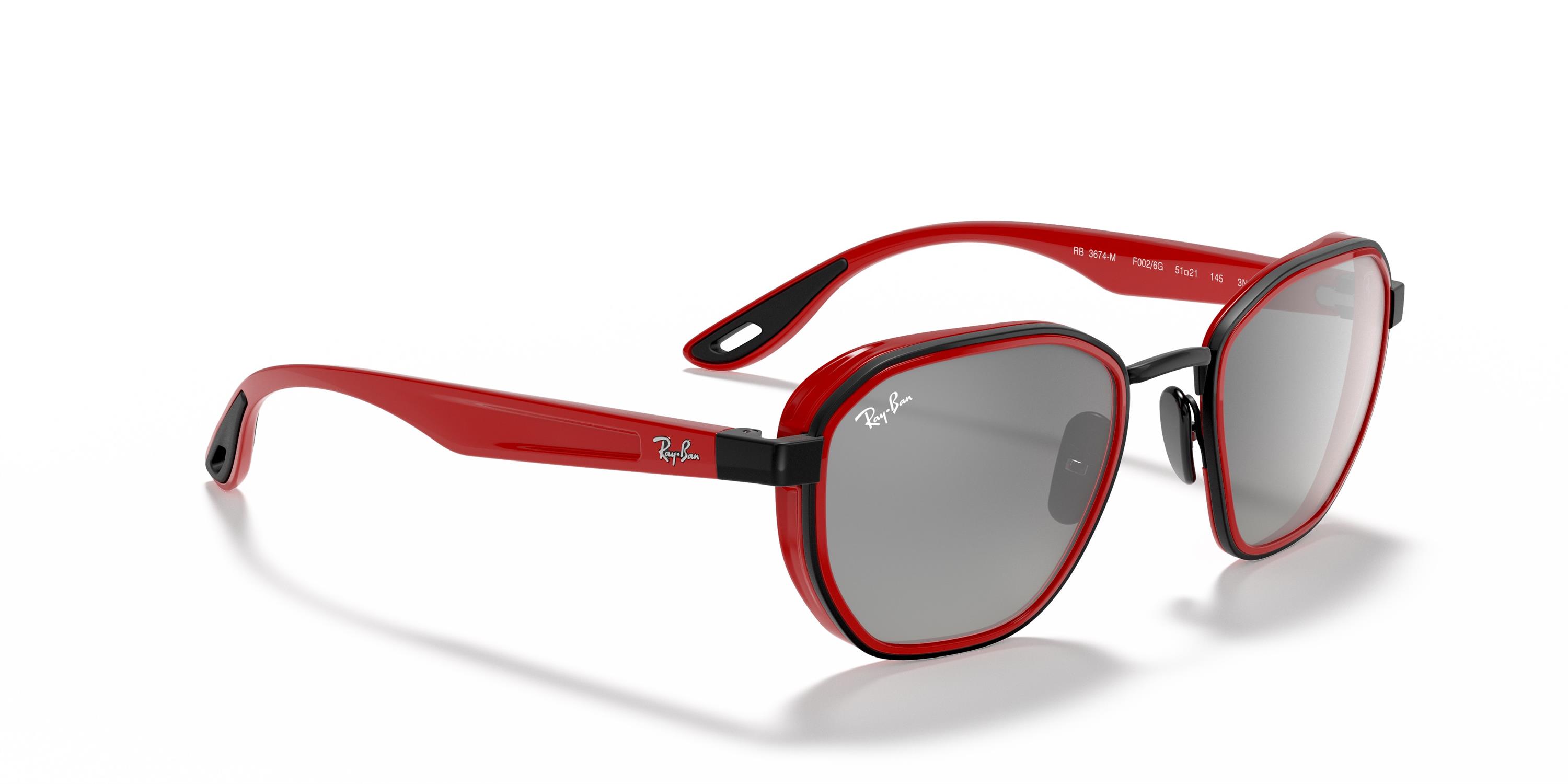RAY-BAN 3674M F0026G 51 Ferrari Güneş Gözlüğü