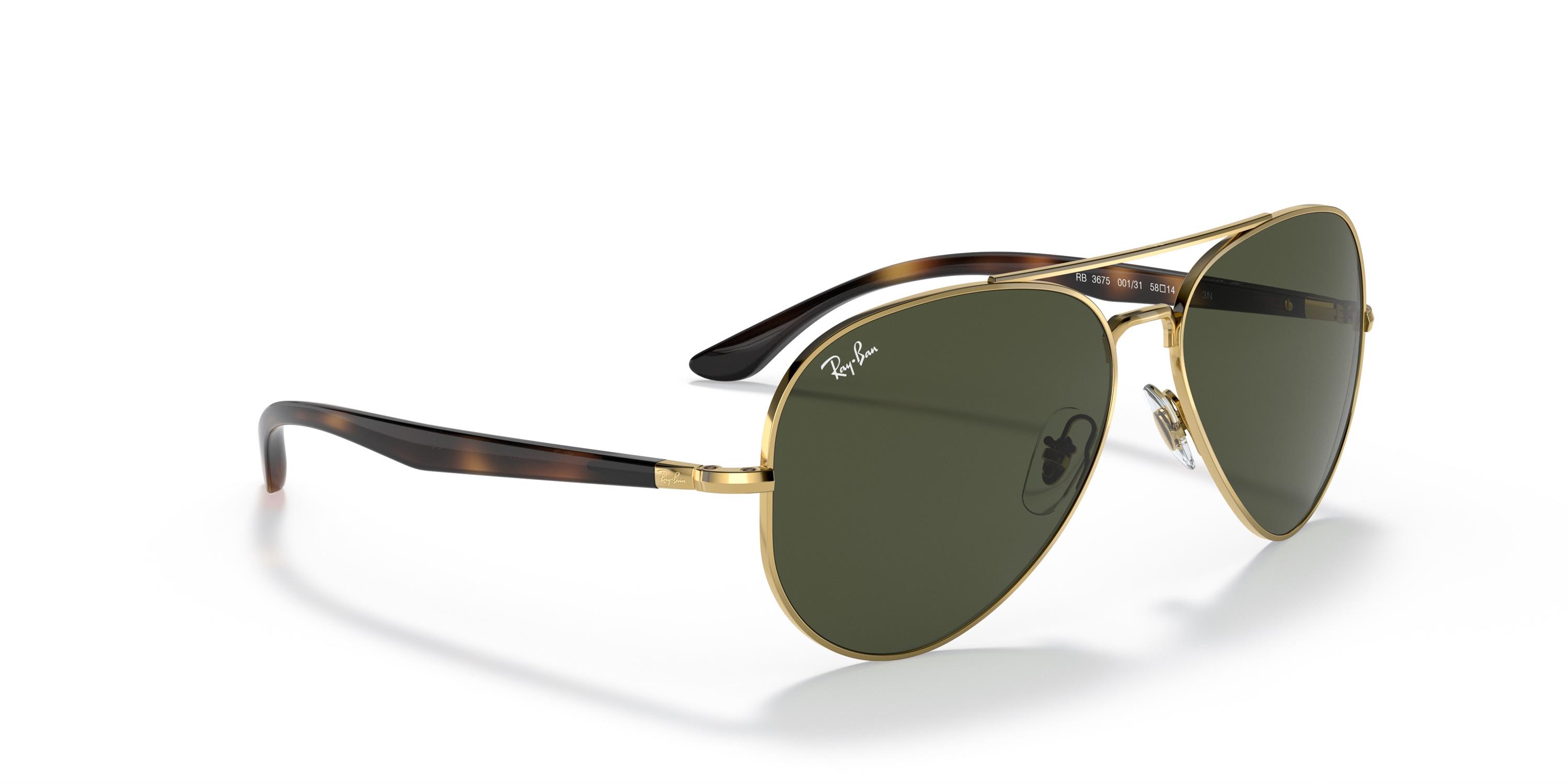 RAY-BAN 3675 001/31 58 Güneş Gözlüğü