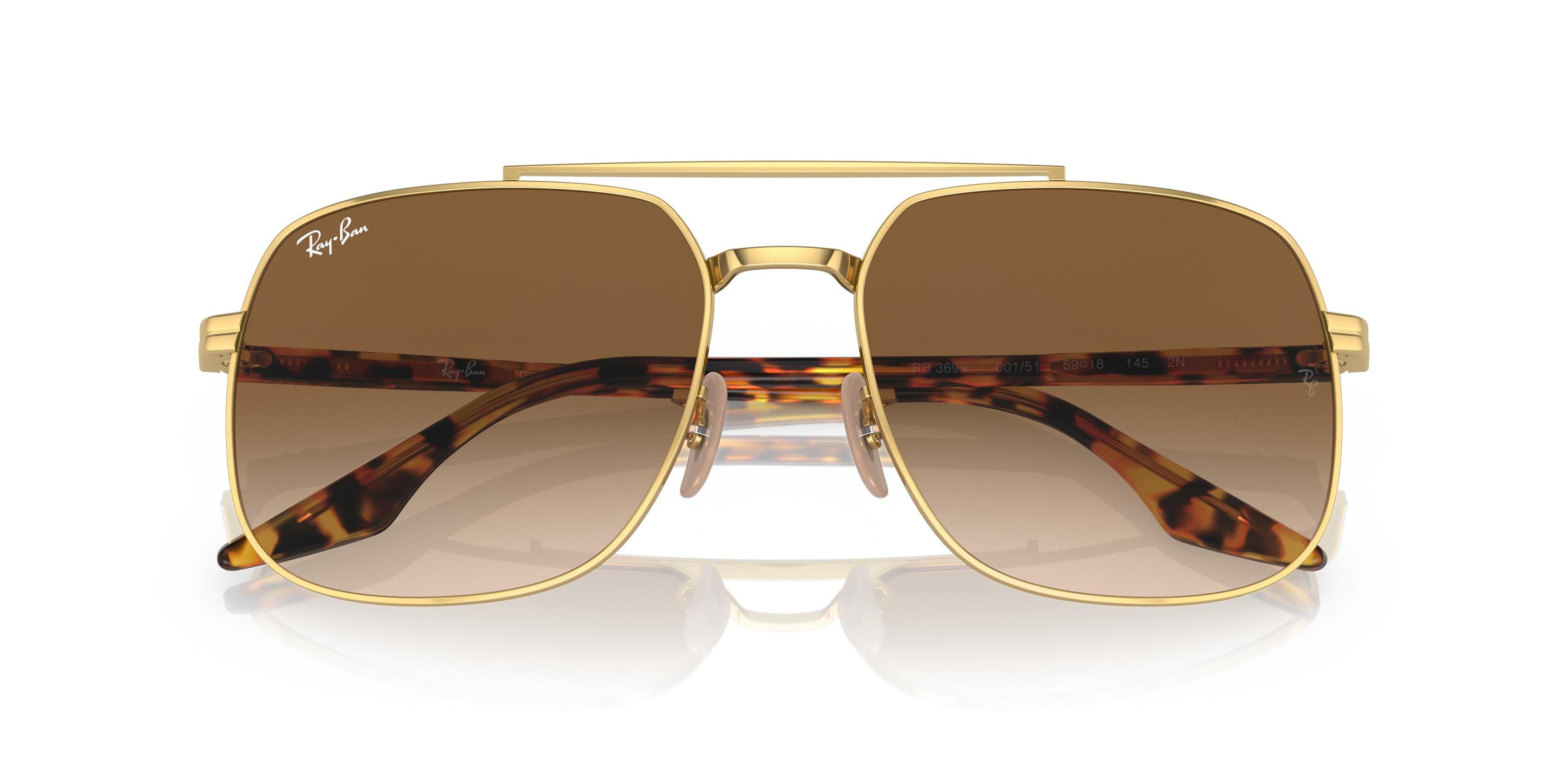 RAY-BAN 3699 001/51 59 Güneş Gözlüğü