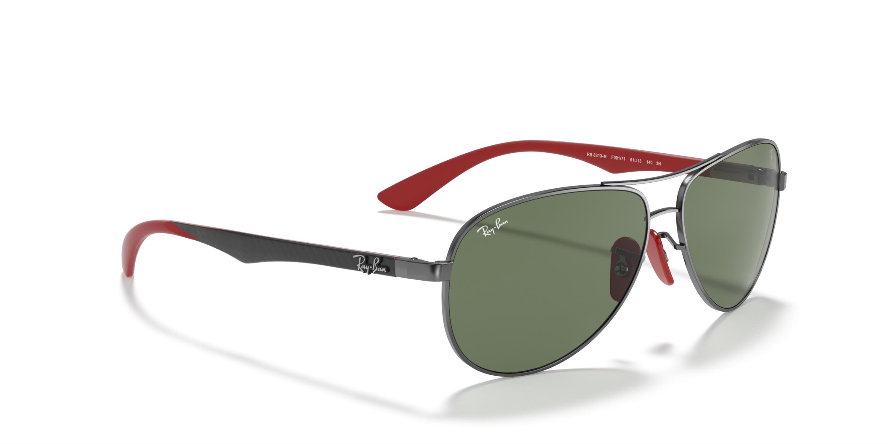 RAY-BAN 8313M F00171 61 Erkek Ferrari Güneş Gözlüğü