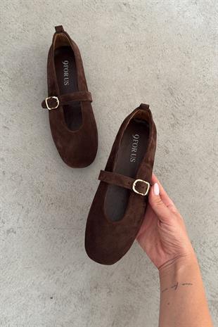 Lummi Kahve Süet Babet