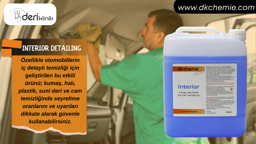 İnterior Detailing Yüzey Temizleyici - Shop Deri Klinik