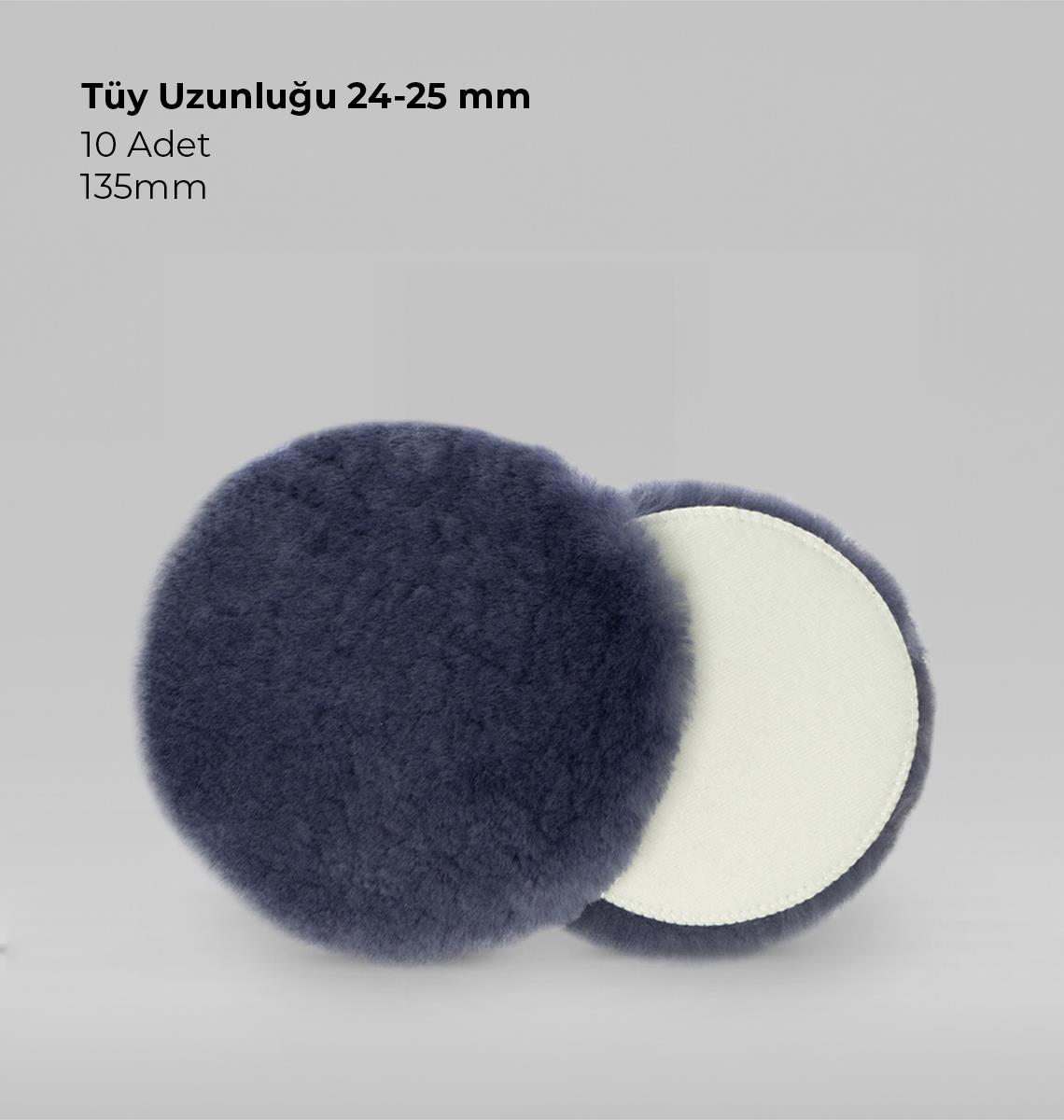 10lu Premium 135mm Rotary Yün Keçe