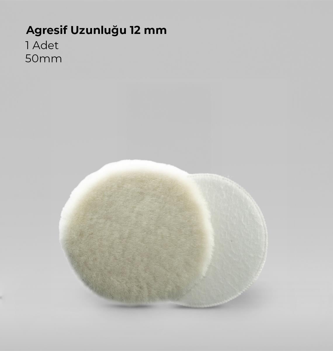 Profesyonel 50mm Kısa Tüy 12mm Yün Keçe