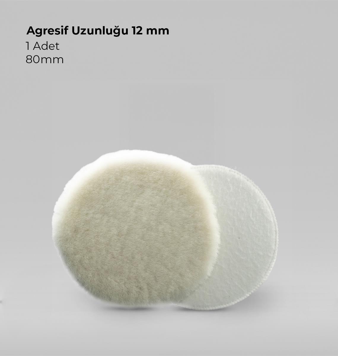 Profesyonel 80mm Kısa Tüy 12mm Yün Keçe