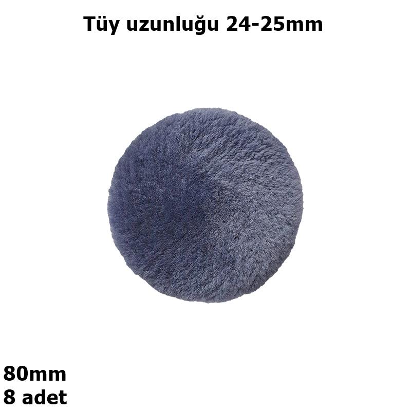 8li Premium 80mm Uzun Tüy Yün Keçe