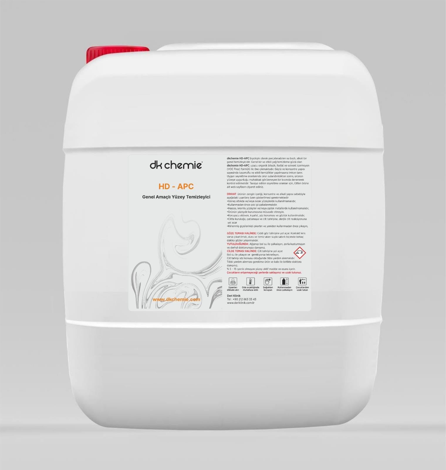 HD-alkali şampuan, 24 kg