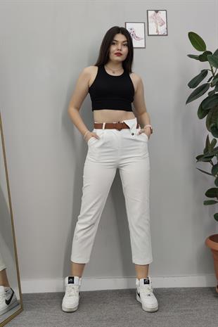 3953 GABARDİN BOYFREND PANTOLON