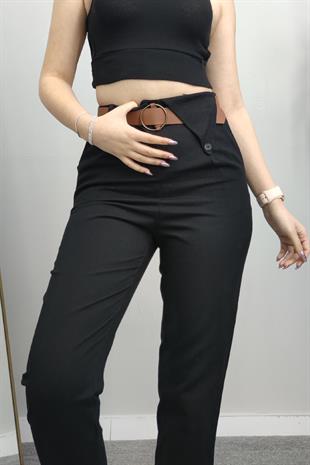 3953 GABARDİN BOYFREND PANTOLON