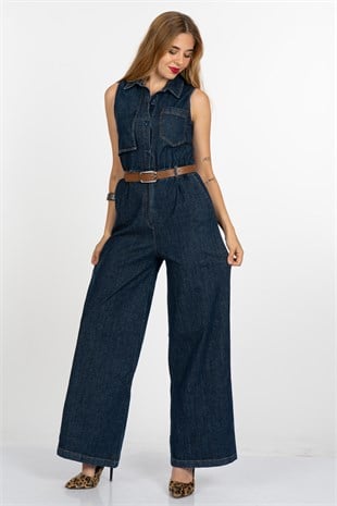 Alessia Belted Denim Tulum 50421