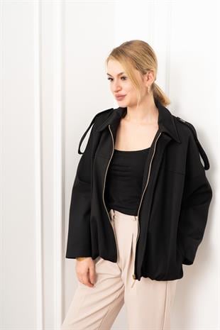 Balon Bel Double Fit Ceket 2613