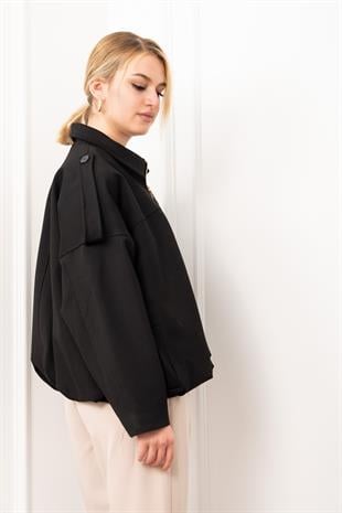 Balon Bel Double Fit Ceket 2613