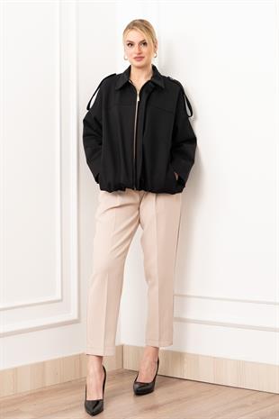 Balon Bel Double Fit Ceket 2613