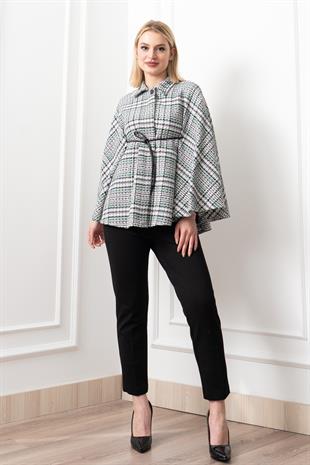 Buklet SoftFit Kemerli Ceket – 2618