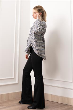 Buklet SoftFit Kemerli Ceket – 2618