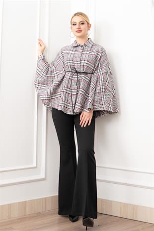 Buklet SoftFit Kemerli Ceket – 2618