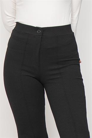 Çimalı Cepli ve Esnek Kumaş Rahat Pantolon 30314